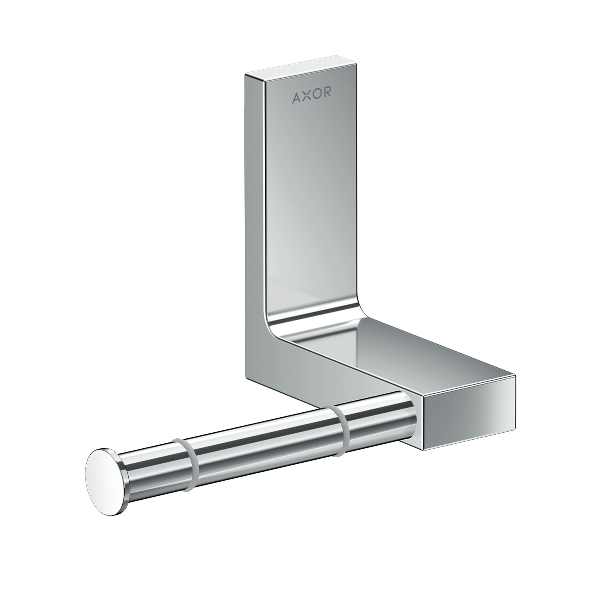 AXOR Universal Rectangular Toilet paper holder - Chrome