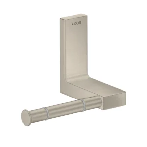 AXOR Universal Rectangular Toilet paper holder - Brushed Nickel
