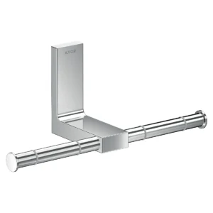 AXOR Universal Rectangular Toilet paper holder double - Chrome