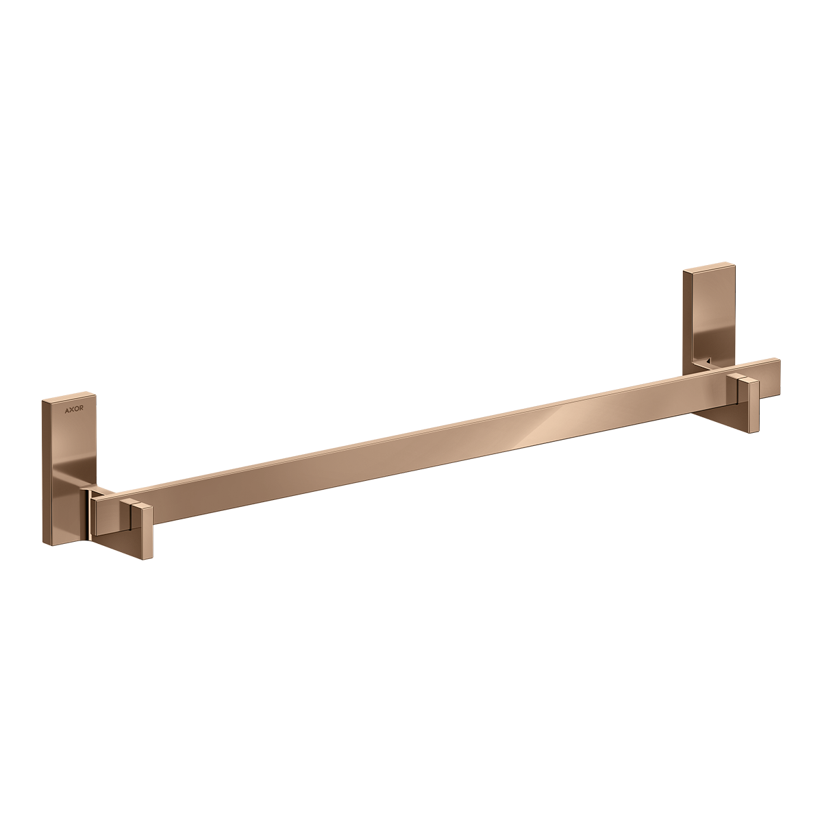 AXOR Universal Rectangular Bath towel rail 800 mm - Polished Red Gold