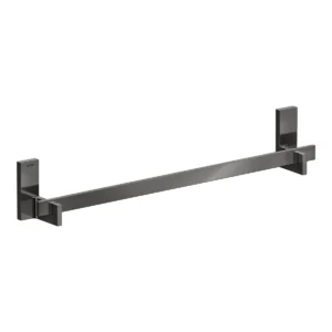 AXOR Universal Rectangular Bath towel rail 800 mm - Polished Black Chrome