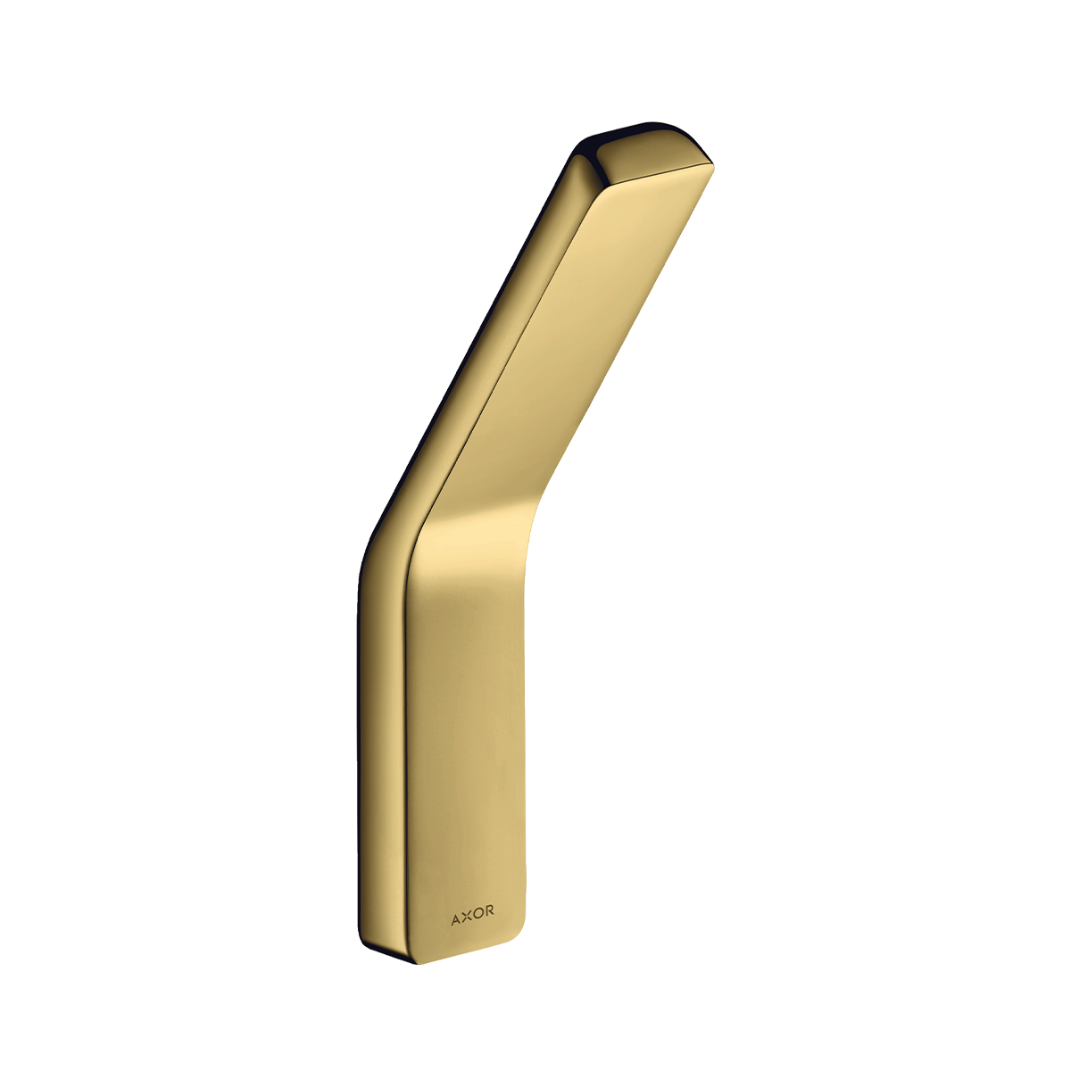AXOR Universal Softsquare Towel hook - Polished Gold Optic