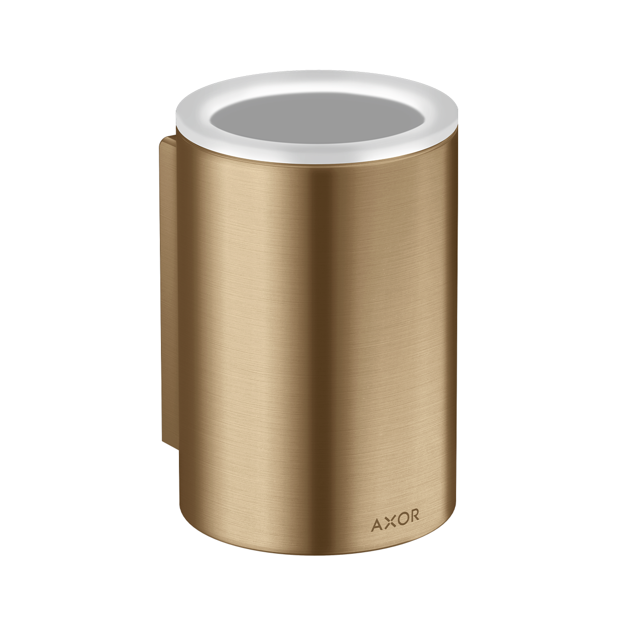 AXOR Universal Circular Toothbrush tumbler - Brushed Bronze