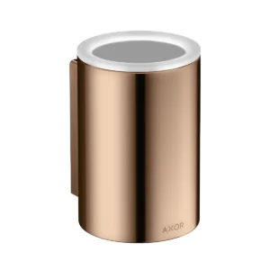 AXOR Universal Circular Toothbrush tumbler - Polished Red Gold