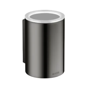 AXOR Universal Circular Toothbrush tumbler - Polished Black Chrome