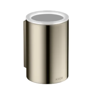 AXOR Universal Circular Toothbrush tumbler - Polished Nickel