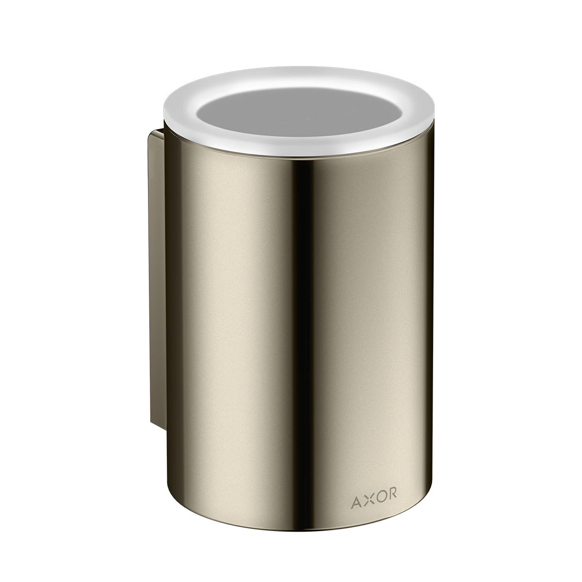 AXOR Universal Circular Toothbrush tumbler - Polished Nickel