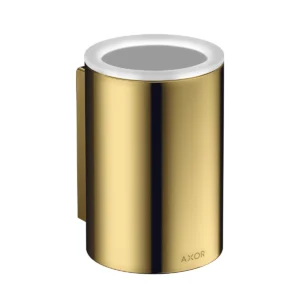 AXOR Universal Circular Toothbrush tumbler - Polished Gold Optic