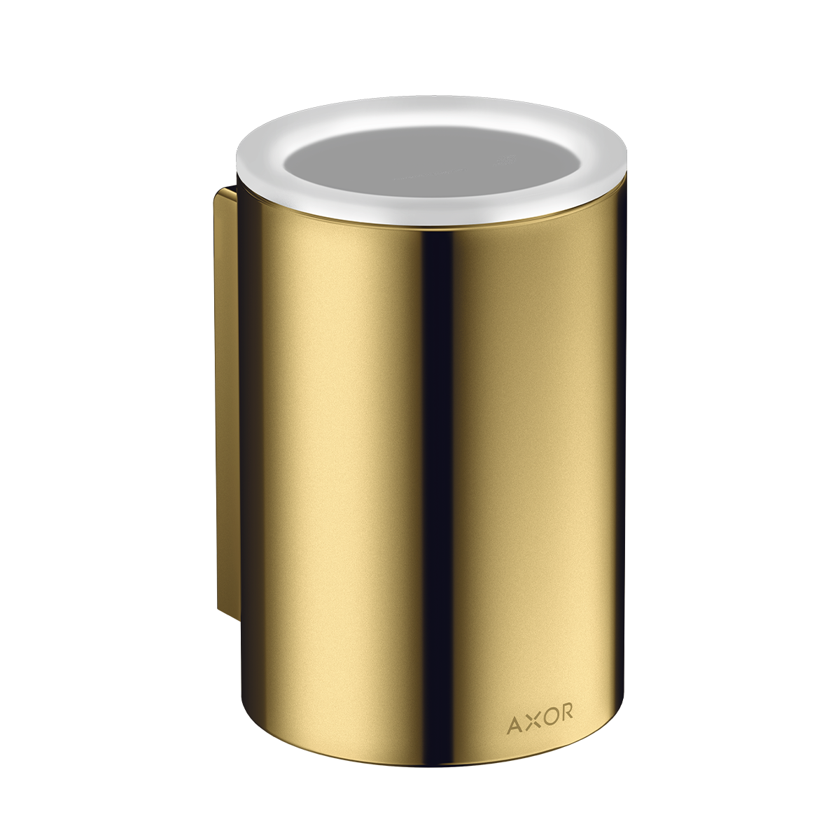AXOR Universal Circular Toothbrush tumbler - Polished Gold Optic