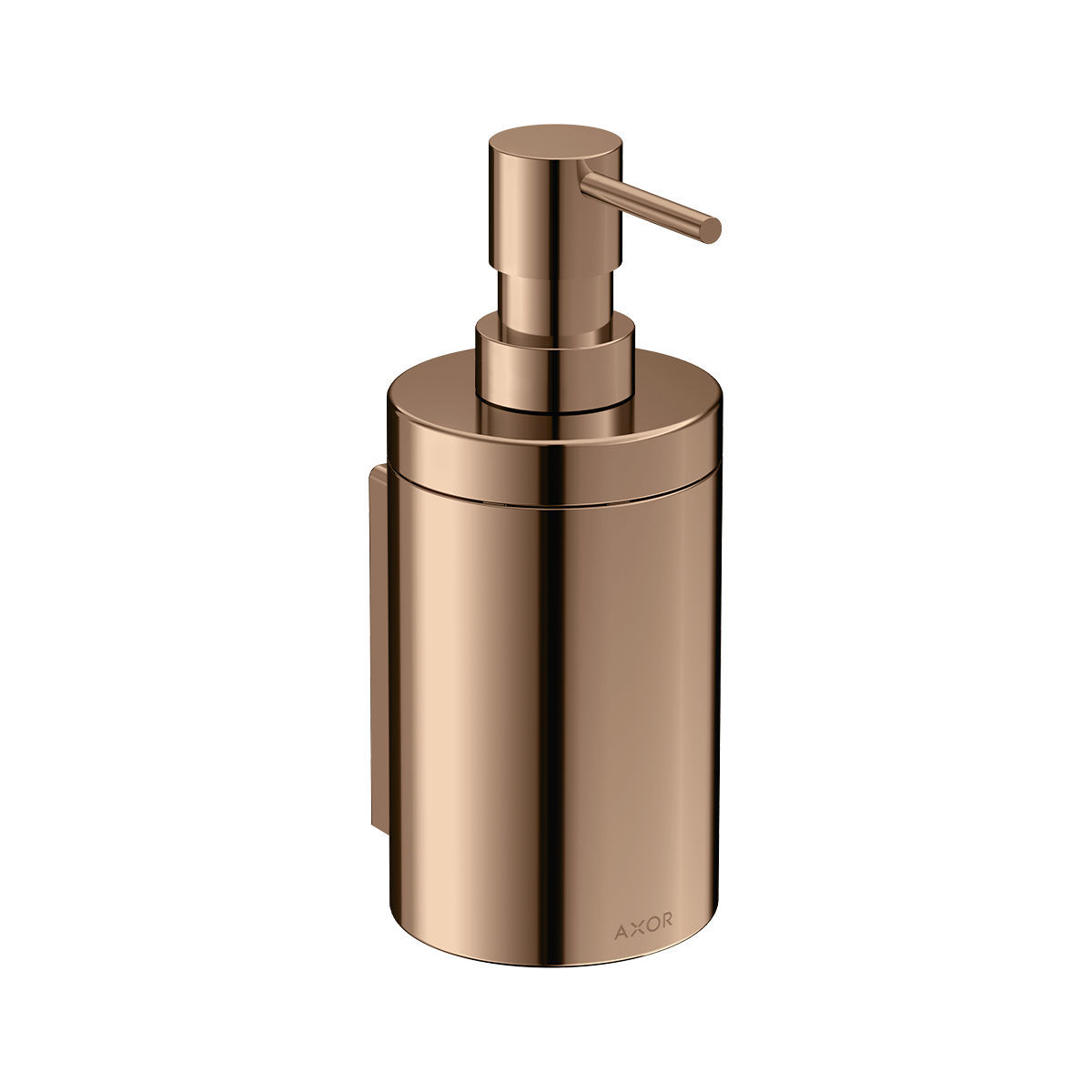 AXOR Universal Circular Liquid soap dispenser - Polished Red Gold
