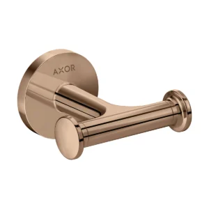 AXOR Universal Circular Towel hook double - Polished Red Gold