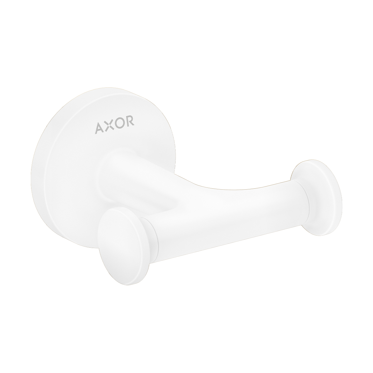AXOR Universal Circular Towel hook double - Matt White