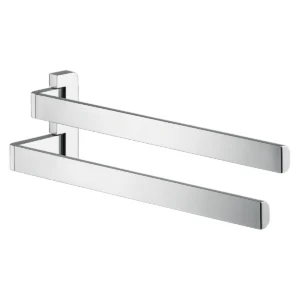 AXOR Universal Softsquare Towel holder twin-handle - Chrome