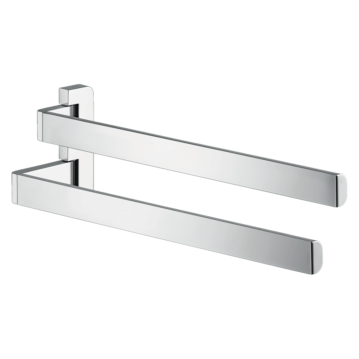 AXOR Universal Softsquare Towel holder twin-handle - Chrome
