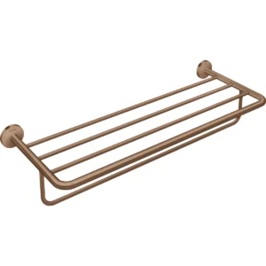 AXOR Universal Circular Towel rack with towel holder - Brushed Red Gold