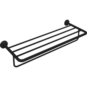 AXOR Universal Circular Towel rack with towel holder - Matt Black