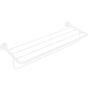 AXOR Universal Circular Towel rack with towel holder - Matt White