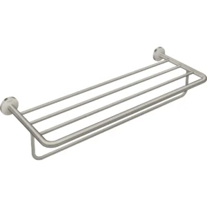 AXOR Universal Circular Towel rack with towel holder - Stainless Steel Optic