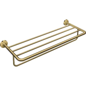 AXOR Universal Circular Towel rack with towel holder - Polished Gold Optic