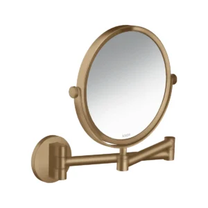 AXOR Universal Circular Shaving mirror - Brushed Bronze