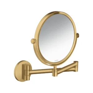 AXOR Universal Circular Shaving mirror - Brushed Gold Optic