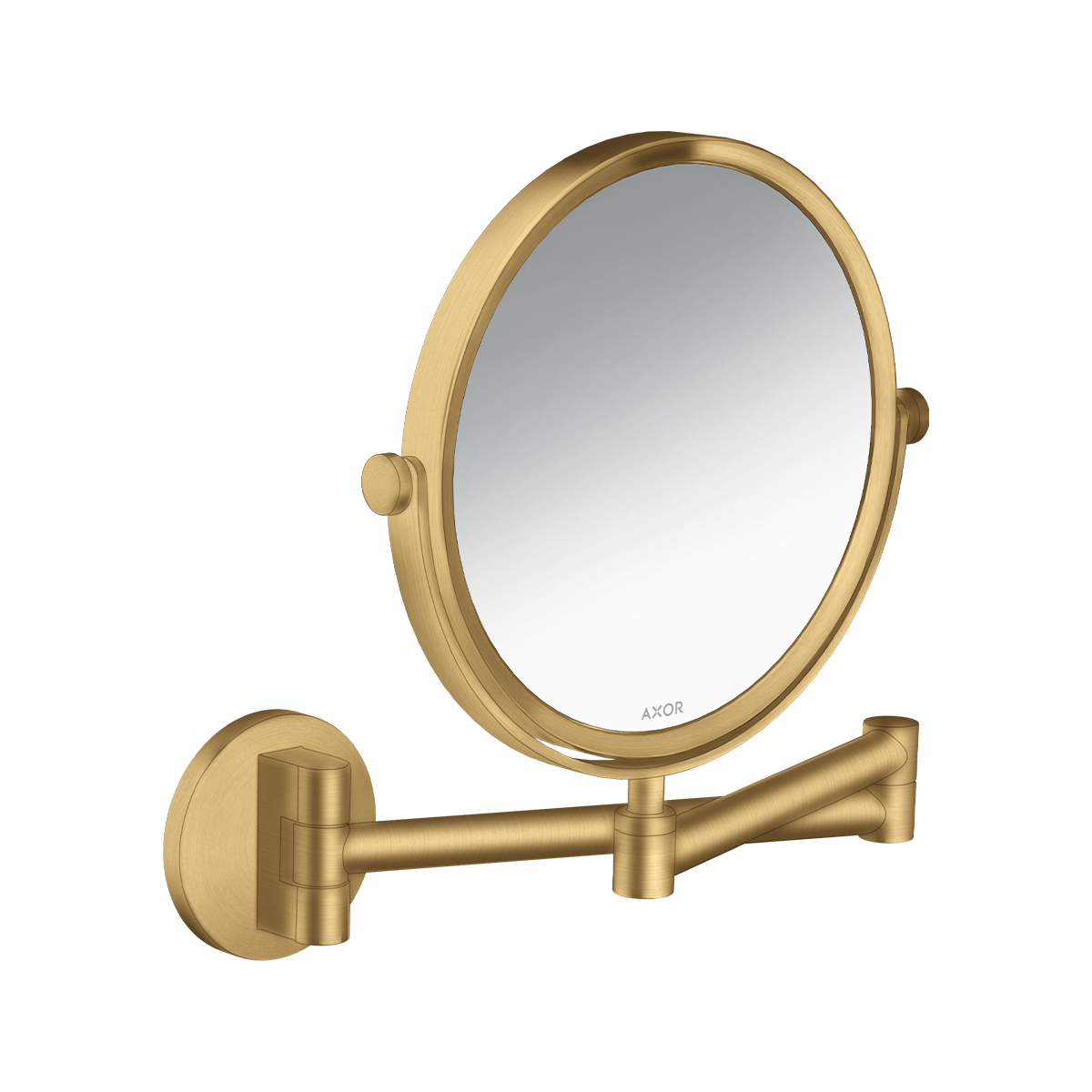 AXOR Universal Circular Shaving mirror - Brushed Gold Optic