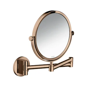 AXOR Universal Circular Shaving mirror - Polished Red Gold