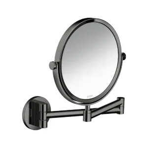 AXOR Universal Circular Shaving mirror - Polished Black Chrome