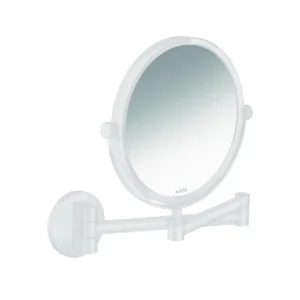 AXOR Universal Circular Shaving mirror - Matt White
