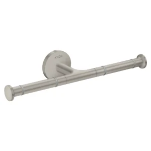 AXOR Universal Circular Toilet paper holder double - Stainless Steel Optic