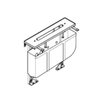 Dornbracht Perfecto installation kit