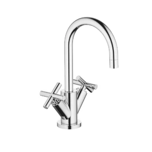 Dornbracht TARA Single-hole basin mixer with pop-up waste 135mm - Chrome