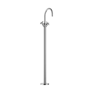 Dornbracht TARA Single-hole basin mixer with stand pipe without pop-up waste - Chrome