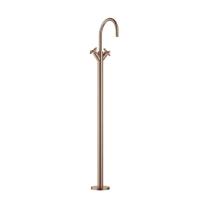 Dornbracht TARA Single-hole basin mixer with stand pipe without pop-up waste - Brushed Bronze