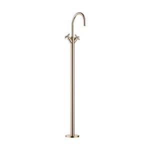 Dornbracht TARA Single-hole basin mixer with stand pipe without pop-up waste - Champagne (22kt Gold)