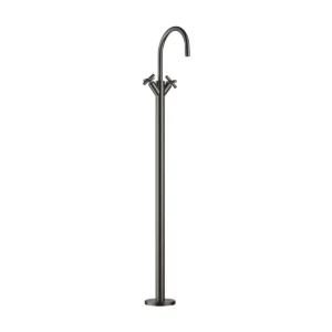 Dornbracht TARA Single-hole basin mixer with stand pipe without pop-up waste - Brushed Dark Platinum