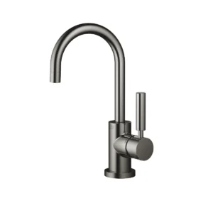Dornbracht TARA Single-lever basin mixer with pop-up waste 137mm - Dark Chrome