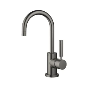 Dornbracht TARA Single-lever basin mixer with pop-up waste 137mm - Brushed Dark Platinum