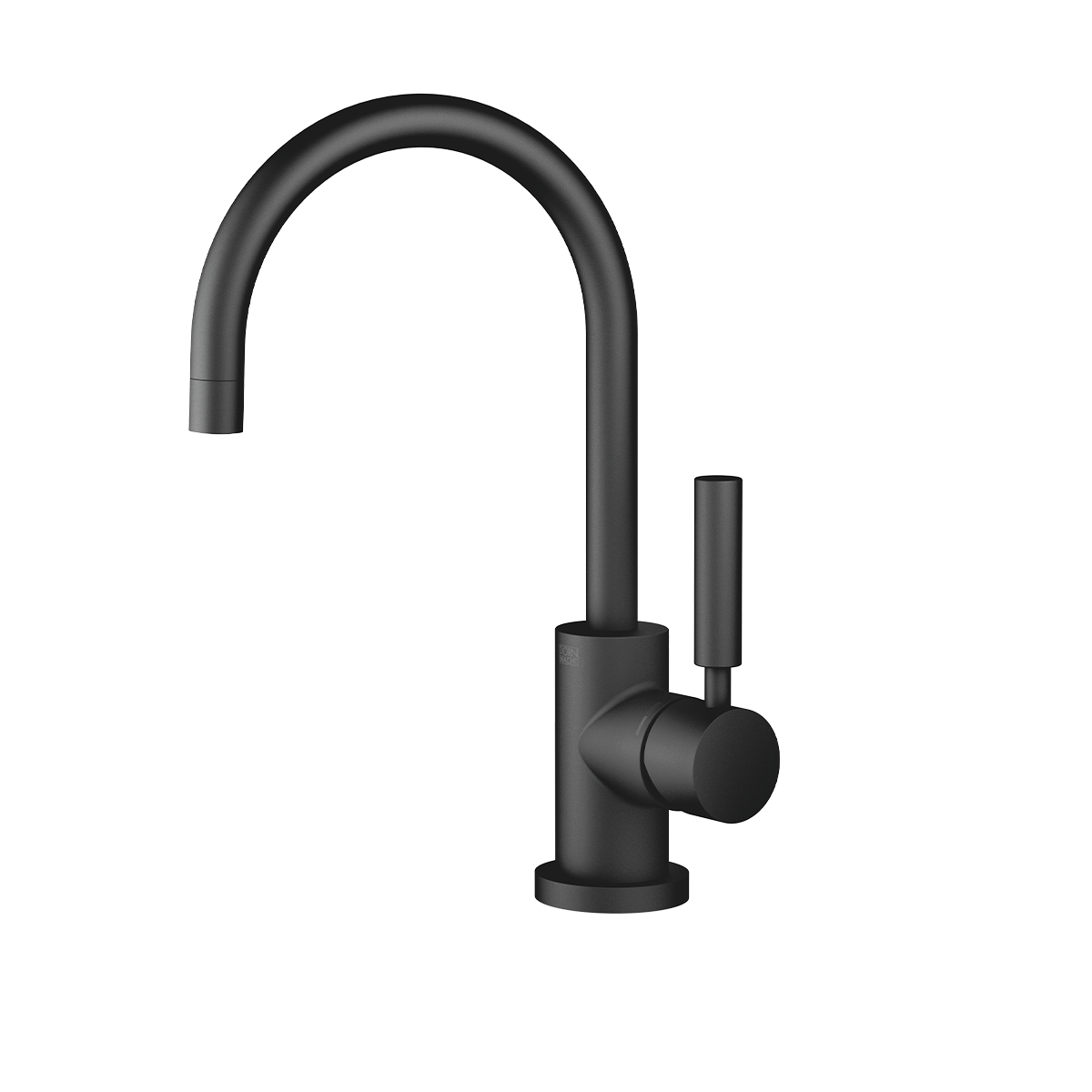 Dornbracht TARA Single-lever basin mixer with pop-up waste 166mm - Matte Black