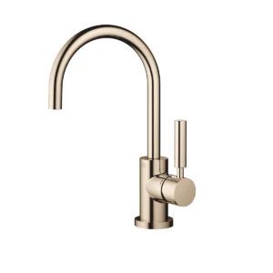 Dornbracht TARA Single-lever basin mixer with pop-up waste 166mm - Champagne (22kt Gold)