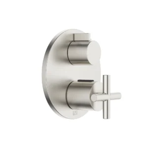Dornbracht TARA Concealed thermostat with one function volume control  - Brushed Platinum