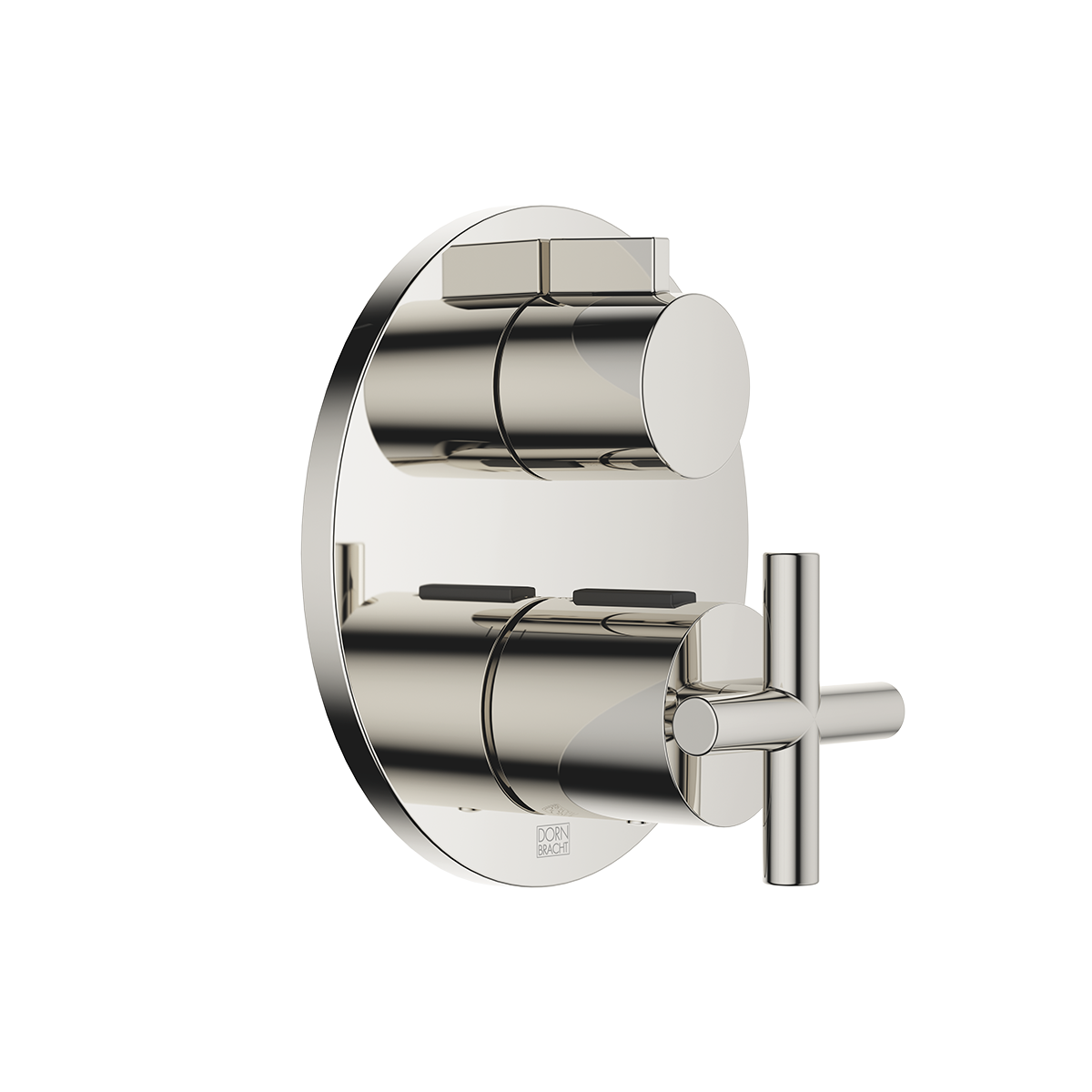 Dornbracht TARA Concealed thermostat with one function volume control - Platinum
