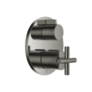 Dornbracht TARA Concealed thermostat with one function volume control  - Dark Chrome