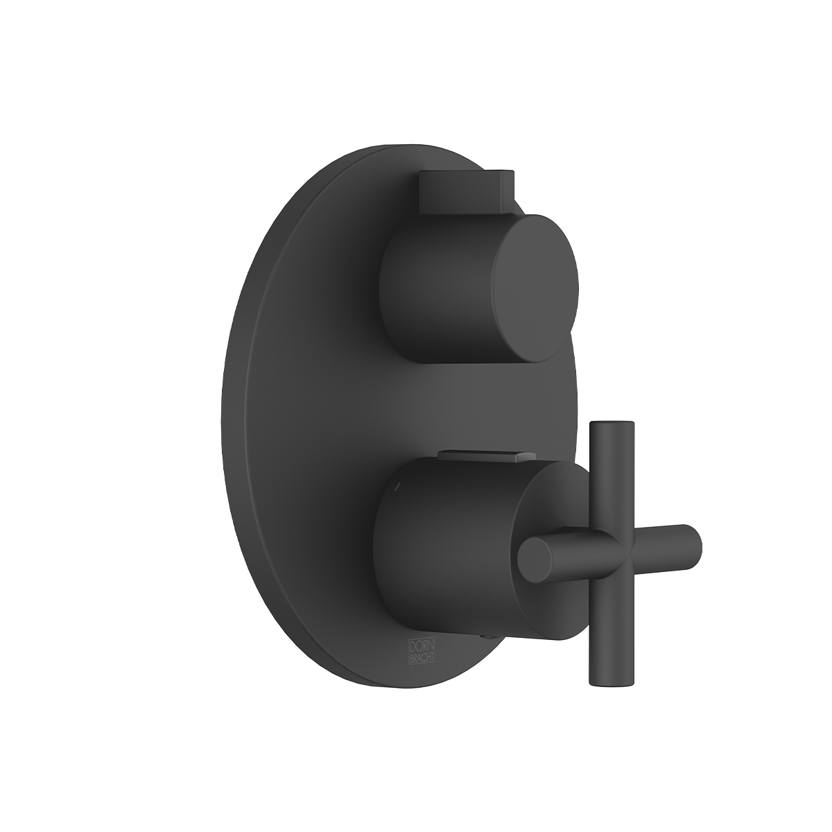 Dornbracht TARA Concealed thermostat with one function volume control - Matte Black