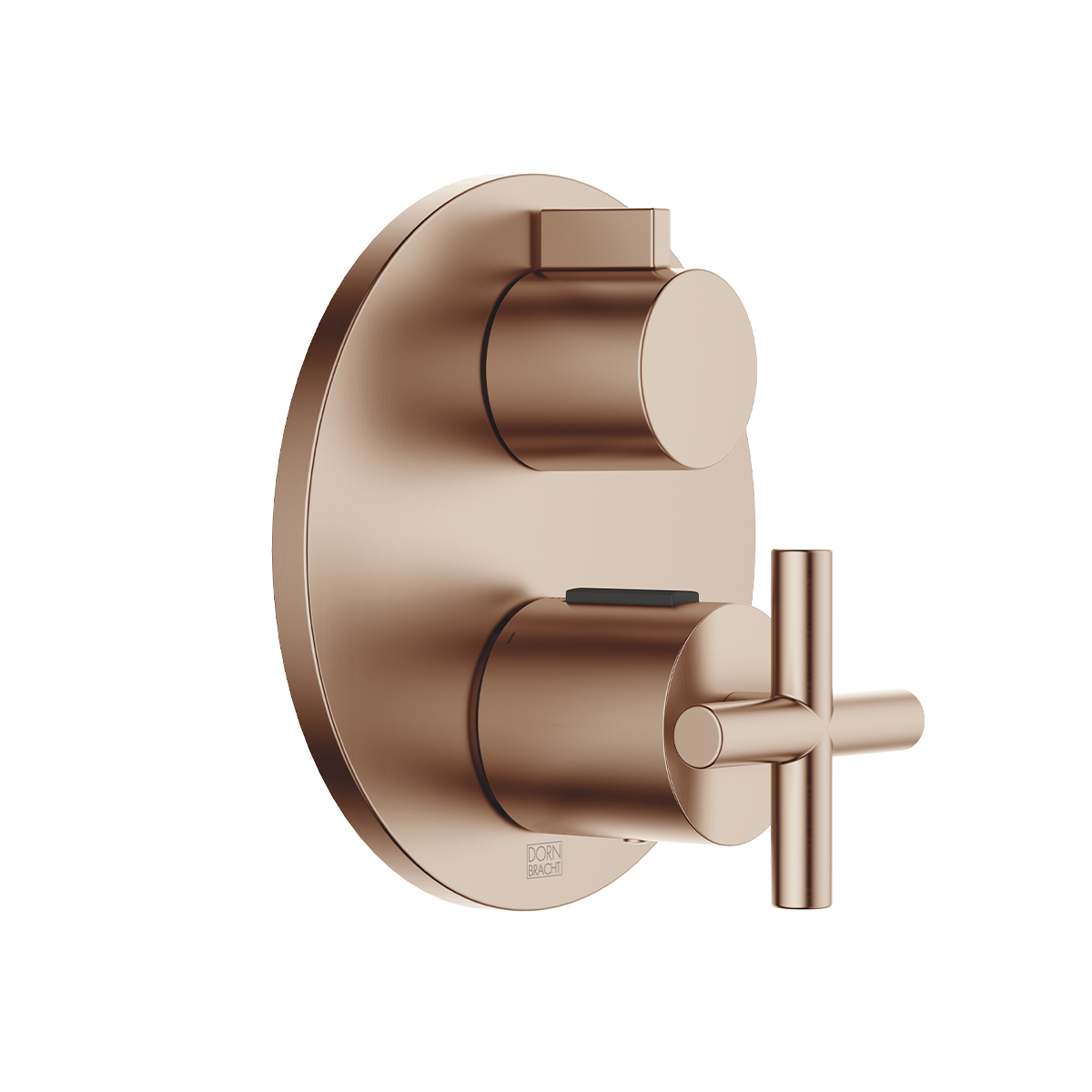 Dornbracht TARA Concealed thermostat with one function volume control - Brushed Bronze