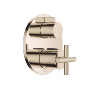 Dornbracht TARA Concealed thermostat with one function volume control  - Champagne (22kt Gold)