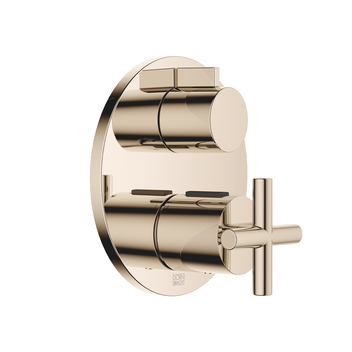 Dornbracht TARA Concealed thermostat with one function volume control - Champagne (22kt Gold)