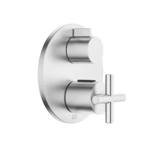 Dornbracht TARA Concealed thermostat with one function volume control  - Brushed Chrome