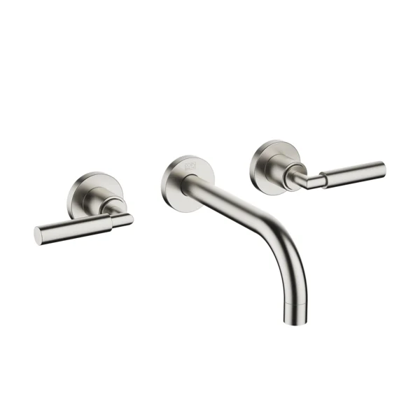 Dornbracht TARA Wall-mounted basin mixer without pop-up waste 190mm ...