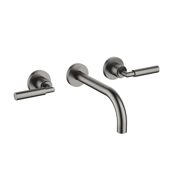 Dornbracht TARA Wall-mounted basin mixer without pop-up waste 190mm ...